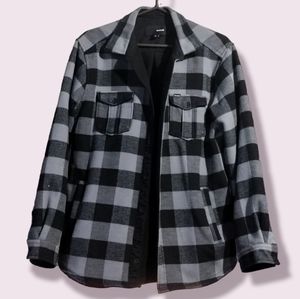 Hurley Fleece Lined Button Shirt Jacket